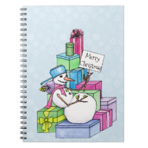 Snowman chahut sur les cadeaux