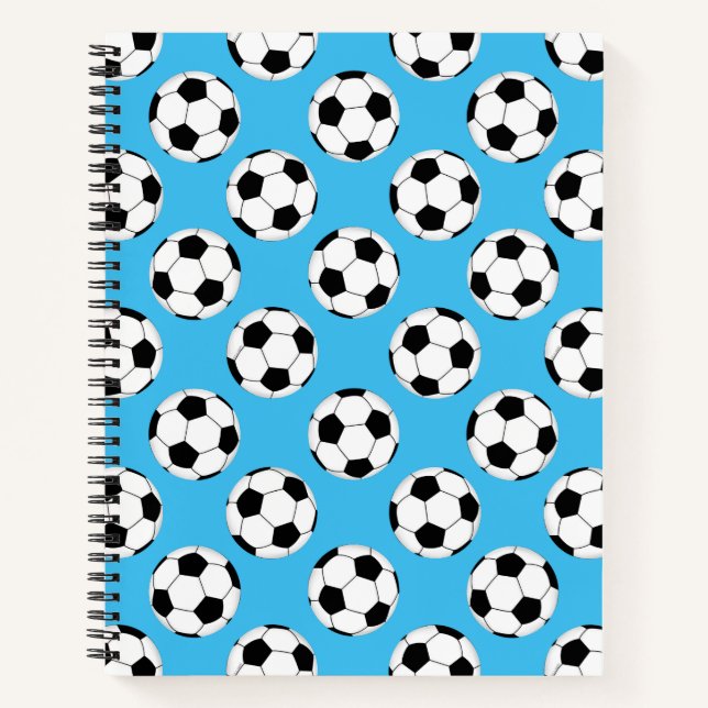 Carnet Soccer Ball Pattern (Devant)