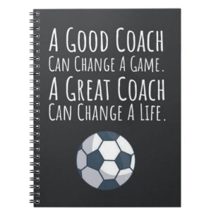 Carnet Soccer Coach Idées Cadeau Merci Sports Joueur