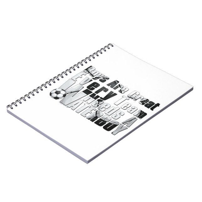 Carnet Soccer Waterboy (Côté gauche)