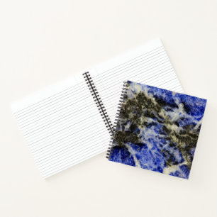 Carnet Sodalite bleue