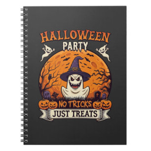 Carnet Soirée Halloween Pas de Farces Rien que des Friand