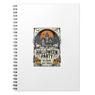 Carnet Soirée Halloween Vintage Pas de Farces Rien que de