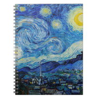 Soirée Van Gogh Starry. Impressionnisme art vintag