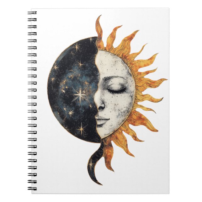 Carnet solaire céleste (Devant)