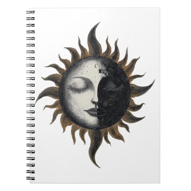 Carnet solaire mystique (Devant)