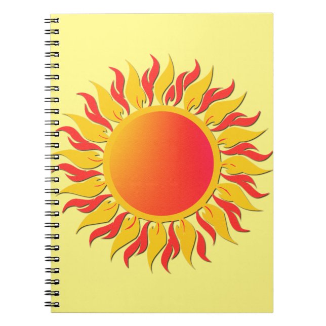 Carnet Soleil (Devant)