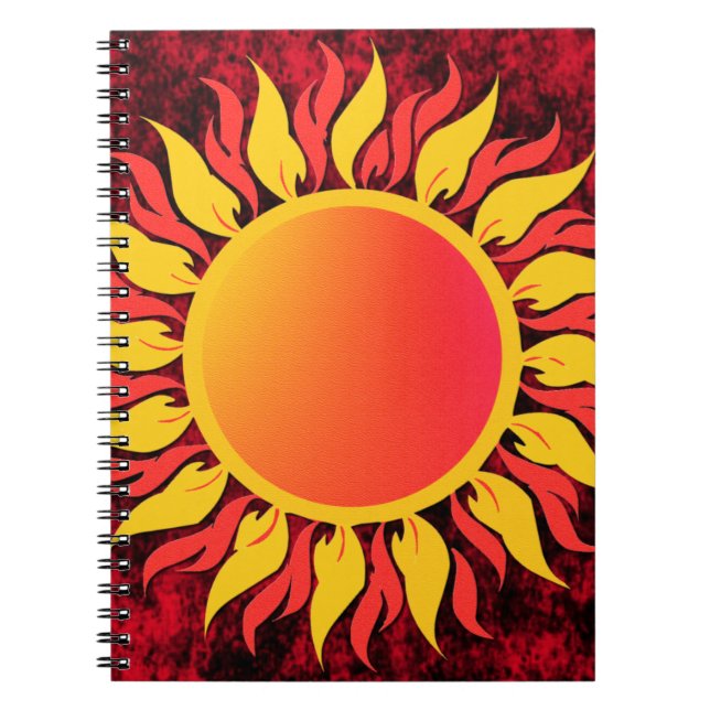 Carnet Soleil (Devant)