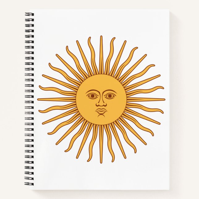 Carnet Soleil argentin (Devant)