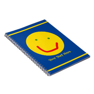 Carnet Soleil souriant, visage joyeux