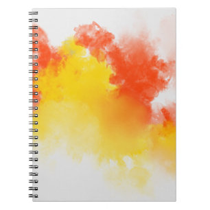 Carnet Sommaire des peintures de teintures d'aquarelle