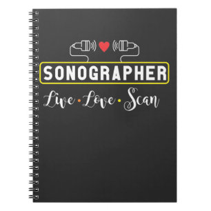 Carnet Sonographe d'Ultrasound Analyser la profession de