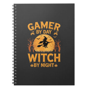 Carnet Sorcière de jeu Halloween Conception de jeu