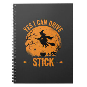 Carnet Sorcière d'Halloween Drive Stick Graphique_1