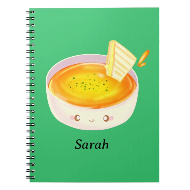 Carnet Soupe Tomate Et Sandwich Au Fromage Grillé (Devant)