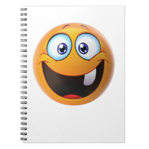 Carnet Sourire édenté jaune