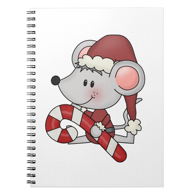 Carnet Souris de Noël avec du sucre de canne (Devant)