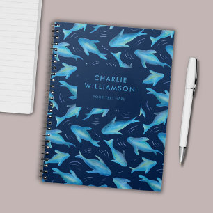 Carnet Sous les enfants de la mer océan poisson requin