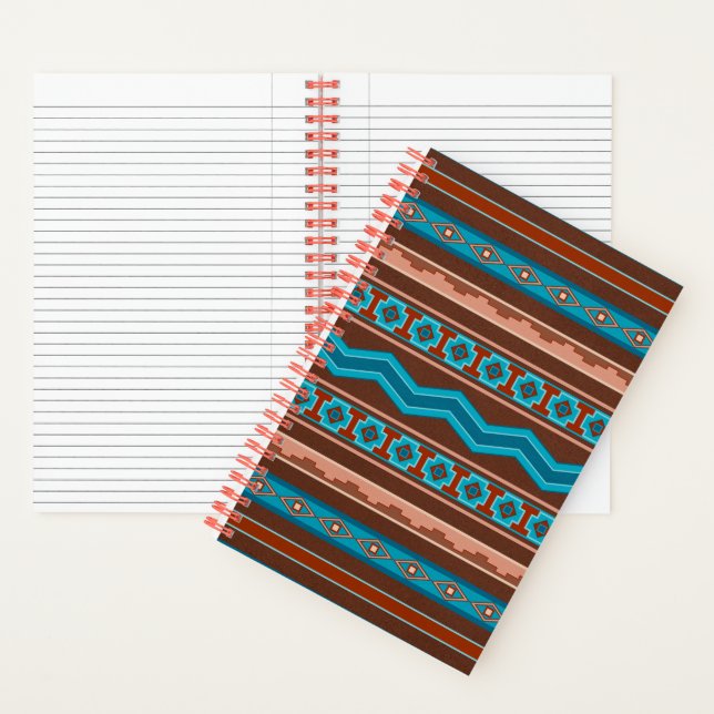 Carnet Southwest Style Geometric Cameron Gorge Design (À l'intérieur)