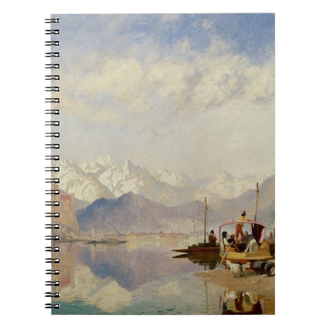 Carnet Souvenirs du Lago Maggiore, jour du marché à (Devant)