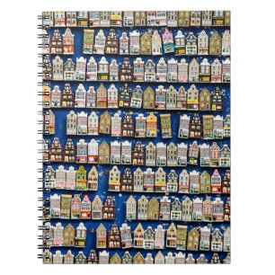 Carnet souvenirs hollandais, scène de rue à Amsterdam.