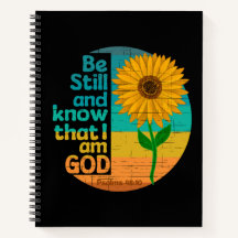 Soyez calme et sachez que je suis Dieu Bible Verse