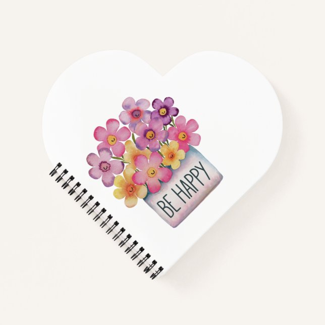 Carnet Soyez heureux (Devant)