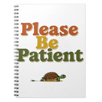 Carnet Soyez patient