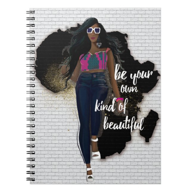 Carnet Soyez votre propre espèce de beauté (Devant)