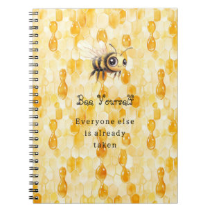 Carnet Soyez Vous-Même Miel