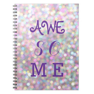 Carnet Sparkly AWESOME