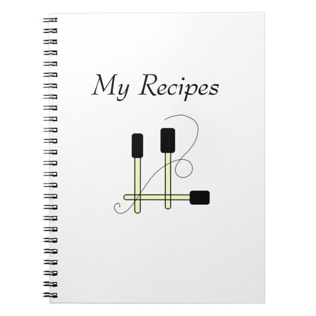 Carnet Spatules noires (Devant)