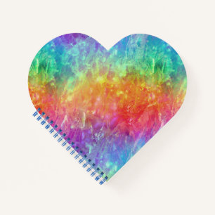 Carnet spellcaster - cristal vif arc-en-ciel :