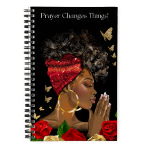 Carnet Spiral Afro-Américain
