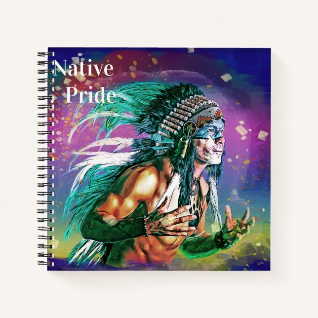 Carnet Spiral Amérindien (Devant)