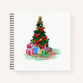 Carnet Spiral Arbre de Noël