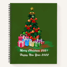 Carnet Spiral Arbre de Noël