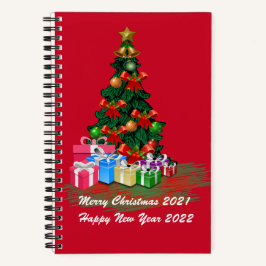 Carnet Spiral Arbre de Noël