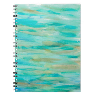 Carnet spiral avec peintures originales