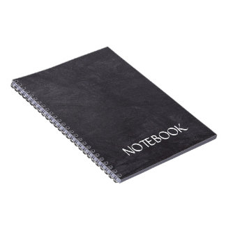 Carnet Spiral black Photo Notebook
