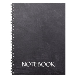 Carnet Spiral black Photo Notebook
