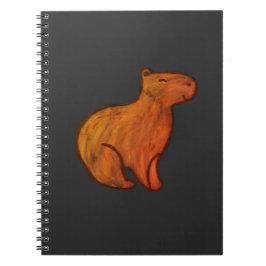 Carnet Spiral Capybara