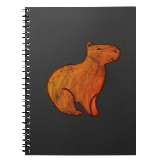 Carnet Spiral Capybara (Devant)