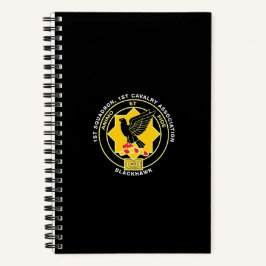 Carnet Spiral Cavalerie - Noir Classique