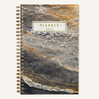 Carnet Spiral custom name planner  Notebook
