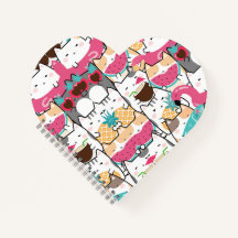 Carnet Spiral de chats tropicaux