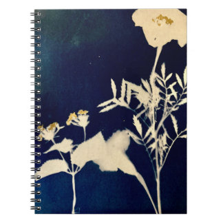 Carnet spiral de Cyanotype Marigold