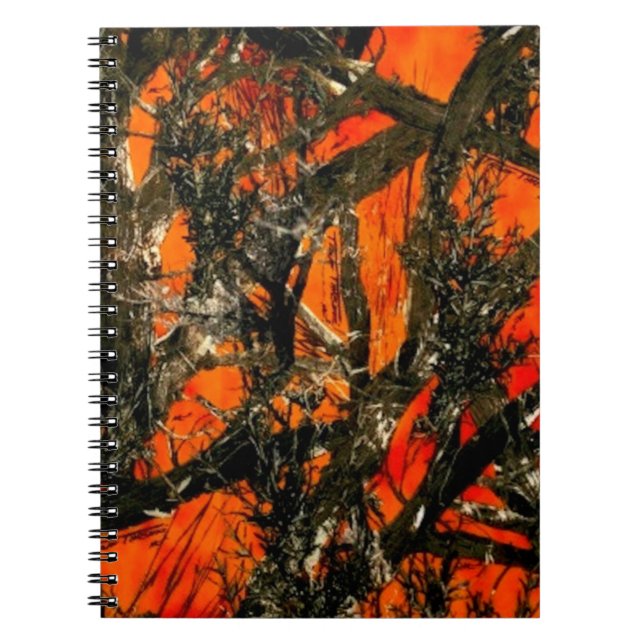 Carnet spiral de la branche orange (Devant)