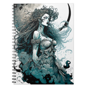 Carnet Spiral de la déesse lunaire