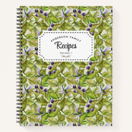 Carnet Spiral de la famille Blackberry